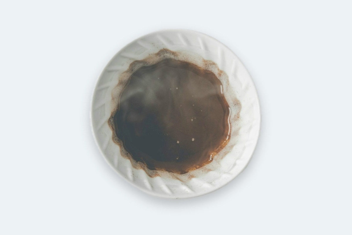 Specialty filter coffee brewed in a V60 at Café Namazzi